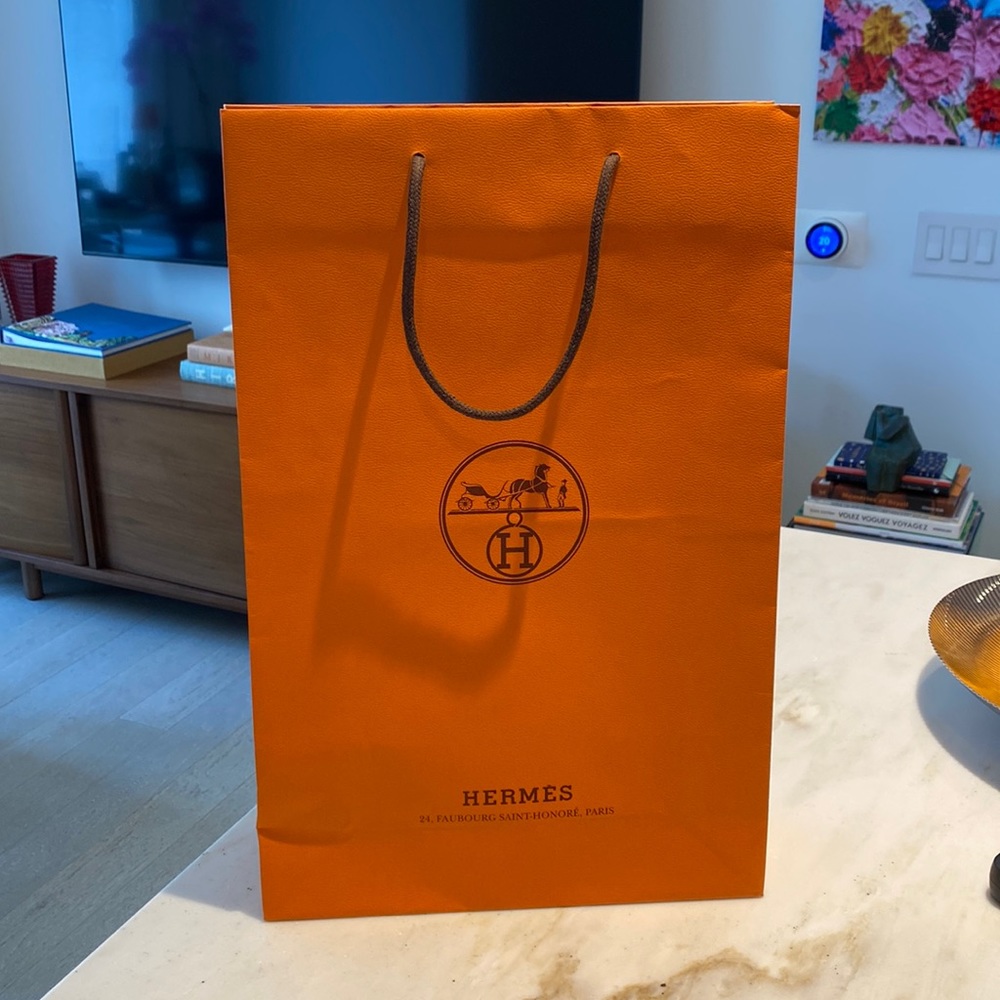 Hermes shopping bag